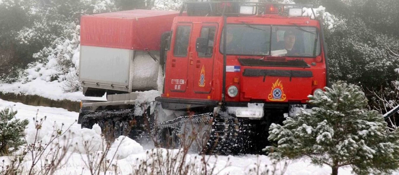 Εντοπίστηκε σώος ο 27χρονος στα Δερβενοχώρια - Είχε εγκλωβιστεί στα χιόνια (upd)